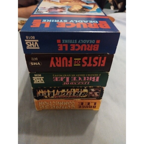 Bruce Lee VHS Tapes Lot of 5 - Kung Fu - Picture 4 of 6